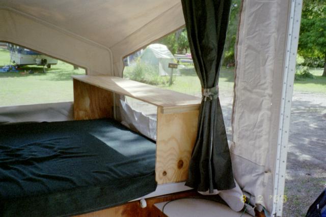 Starling Travel Bed Storage For A Tent Trailer